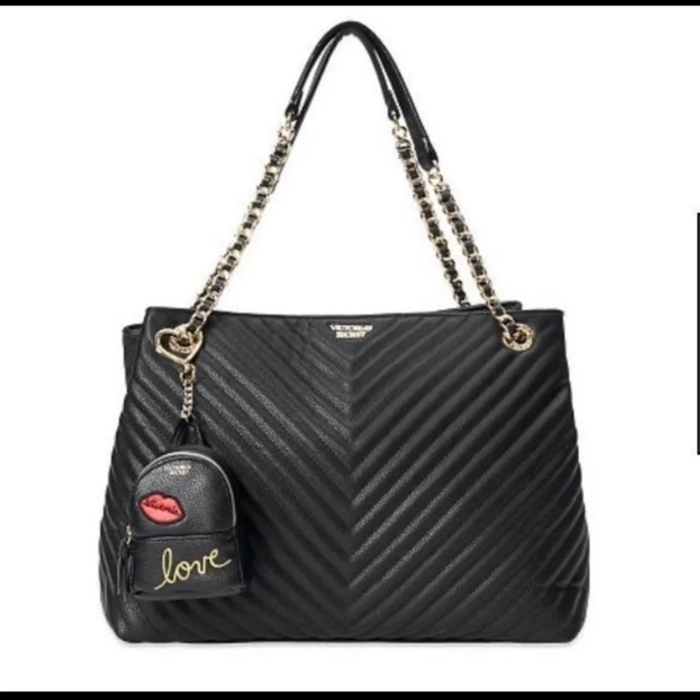 Victoria’s Secret Mini Backpack Keychain - Picture 2 of 4
